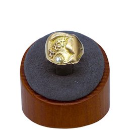 Antique 14Kt. GOLD Rings With Diamond  - Approx 6g- Shippable