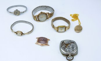 Collection Of Gold Filled  Vintage Watches -shippable