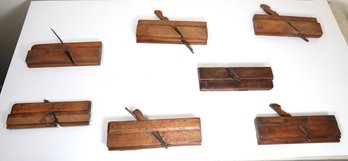 Seven Antique Hand Planes- Shippable