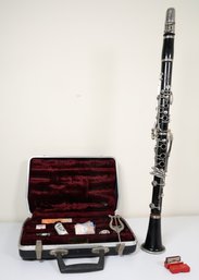 Vintage Selmer Clarinet And Little Bandmaster  Harmonica -shippable