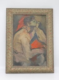 Vintage Oil On Canvas Doris Klein (b.1918)  New York-shippable