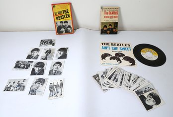 Beatles Collection- Books , Record And Cards- Shippable