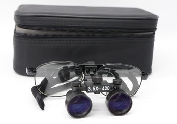 Pair Of 3.5x Magnification Dental Or Surgical Loupes-shippable