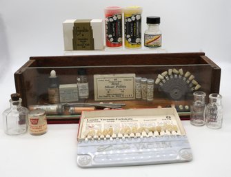 Collection Of Vintage Dental Supplies And Equipment Used For Restorative And Orthodontic Procedures-shippable