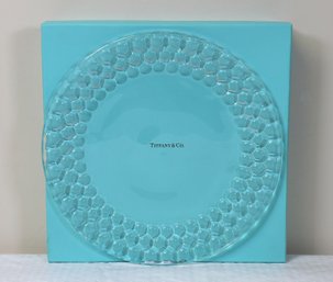 Vintage Tiffany And Co Glass Platter-shippable