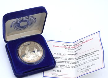 Vintage 1981 Silver Medallion 3/4 Troy Ounce- Shippable