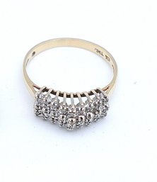 14k Yellow Gold Cocktail Ring- Shippable
