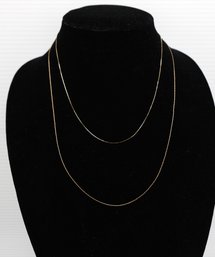 14k Yellow Gold Necklaces- Shippable
