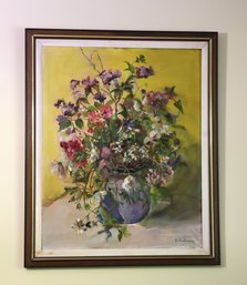 VINTAGE R. HALPERN Oil Painting On Board