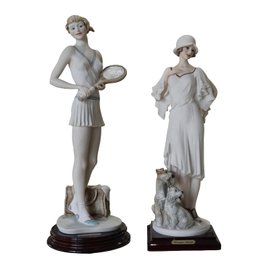 TWO Vintage GIUSEPPE ARMANI FIGURES- SHIPPABLE