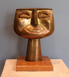 MCM OSWALDO GUAYASAMIN Signed Large Head- Shippable