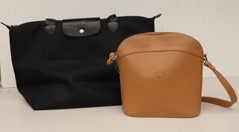 Pair Of Classic LONGCHAMP HANDBAGS -SHIPPABLE