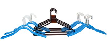 Luxurious RARE M Karhumuovi Finland 1970's Lucite And Lucite Turqoise And Clear Hangers-shippable