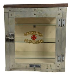 RARE 1930s Emil J Paidar Co Glass Antiseptic Sterilizer Cabinet **********************