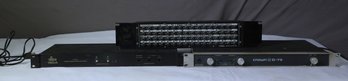 Vintage Crown Two Channel Amp, DBX Noise Reduction System, Teac Audio Studio Signal Routing