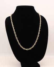 Vintage 14K Yellow Gold Chain Necklace