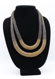 Double Gold Mirzam Necklace