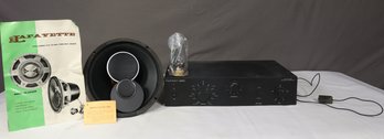 Layfayette Speaker, Manual, And Arc Am/fm Antenna And