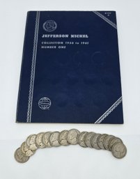 Collection Of Vintage Jefferson Nickel's -shippable