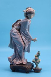 Vintage RARE Lladro Mayumi 1983-97 Porcelain Figurine F27J