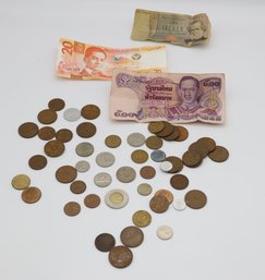 Collection Of Vintage Foreign Money -shippable