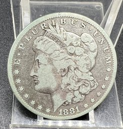 1884 Silver Lady Liberty Coin