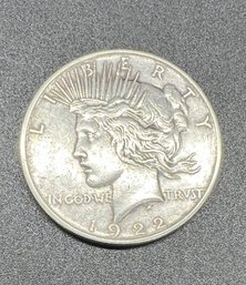 Lady Liberty 1922 One Dollar Coin