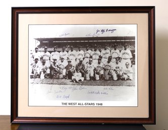 'The West All-Stars' 1948 - Autographed In Pen And Marker