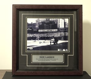 Don Larsen Signed With Authenticity