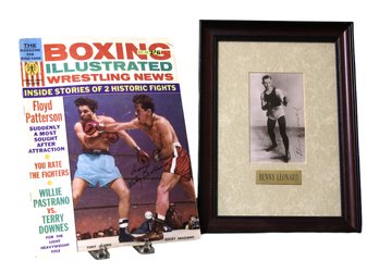 Benny Leonard & 1964 Boxing Illustrated Featuring Rocky Graziano