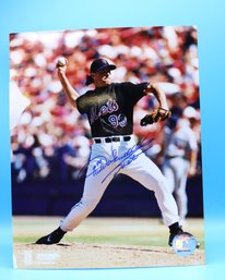 Turk Wendell Authentic Autograph Mets Major League Baseball Player