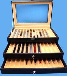 Collection Of 26 Writing Pens And Display Box