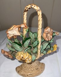 CAST IRON FLOWER POT DOOR STOPPER