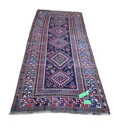 Antique Shirvan Area Rug - Mid Eastern