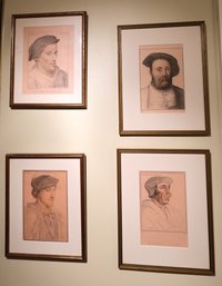 4-engravings Of Clinton, Howard E:of Surrey, S.c Caron Knight, Fitz Williams Of Southampton -SHIPPABLE