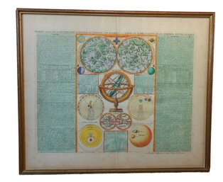 RARE EARLY 18THC Premiere Carte Pour L'Introduction A L'histoire Du Monde Map-SHIPPABLE