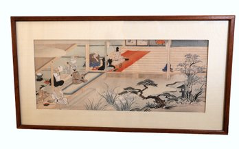 Luxuriance And Elegance By Itcho Hanabusa Japanese Woodblock -SHIPPABLE