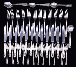 STERLING SILVER Flatware Service For 12- 88 TROY OUNCES!  Shipping