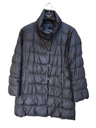 Eileen Fischer  Black Goose Down Puffer Coat- Shippable