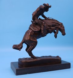 Remington  Bronco Buster Sculpture -SHIPPABLE