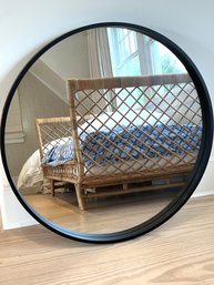 Kate And Laurel Round Black Mirror