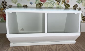 Nantucket Toy Bins In White