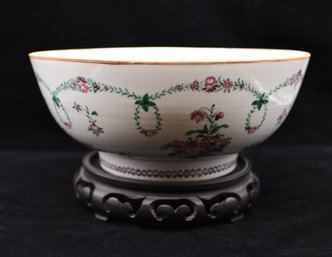 Fabulous Antique Chinese Export Bowl-SHIPPABLE