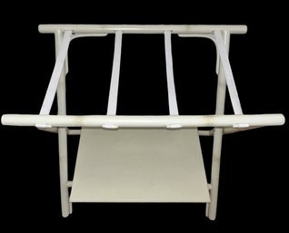 Luggage Rack With Bottom Shelf