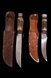 Vintage German Gutman Knife And Edgemark Original Buffalo Skinner