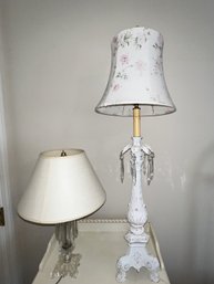 Metal And Crystal Working Lamps