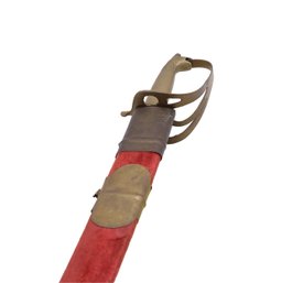 Vintage Sword From India With Velvet Sheath- SHIPPABLE