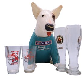 Vintage SPUDS  Mackenzie Light Up And Beer Glasses-SHIPPABLE