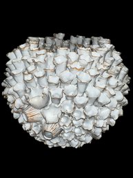 Ceramic Round Barnacle Vase