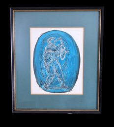 Mid Century Artist Charles Burdick -shippable